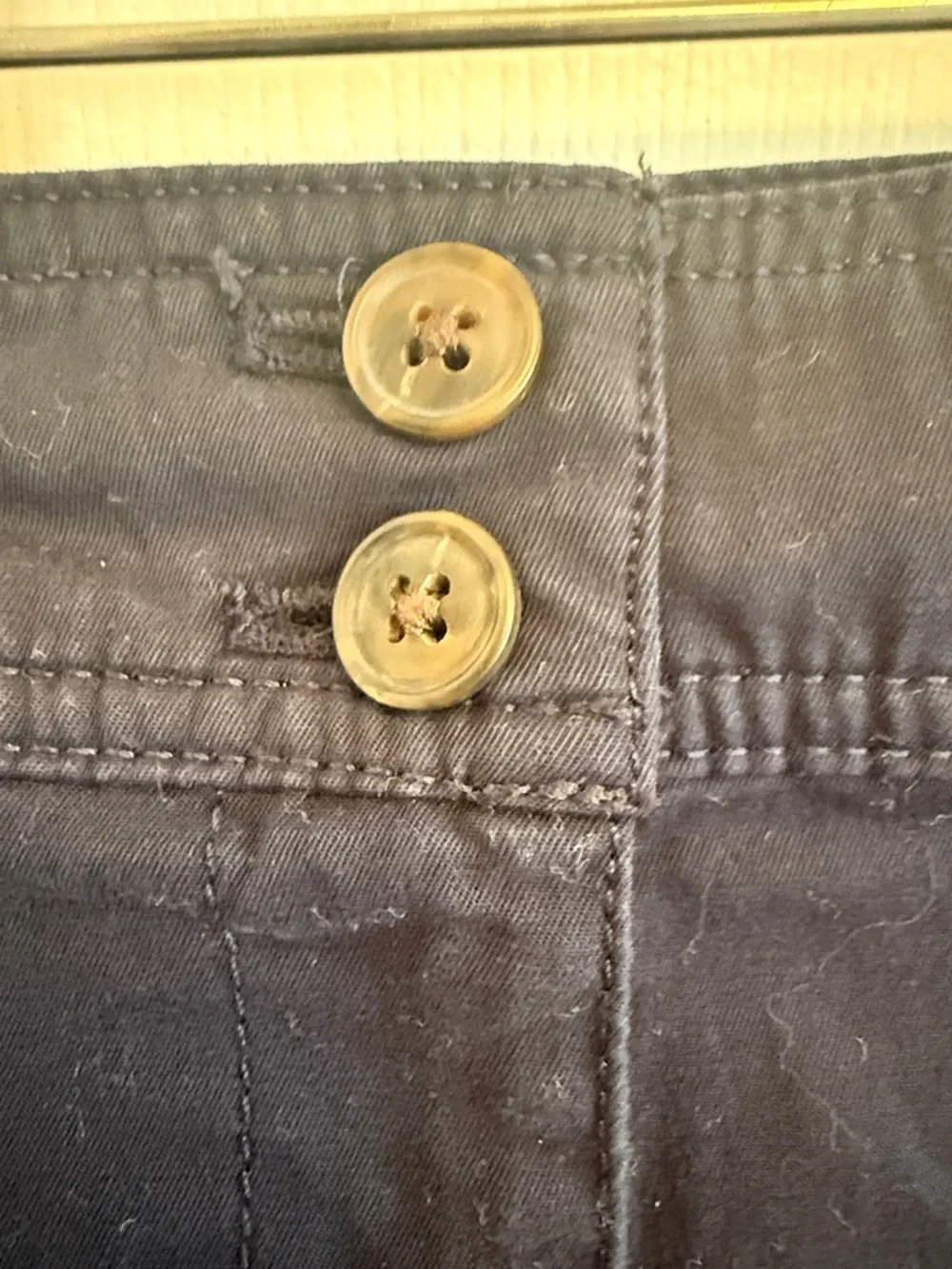 Talbots Navy Cotton Shorts 5.5” Inseam Sz 20WP - Picture 2 of 6